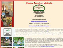 Tablet Screenshot of cherrytreeinnvictoria.com